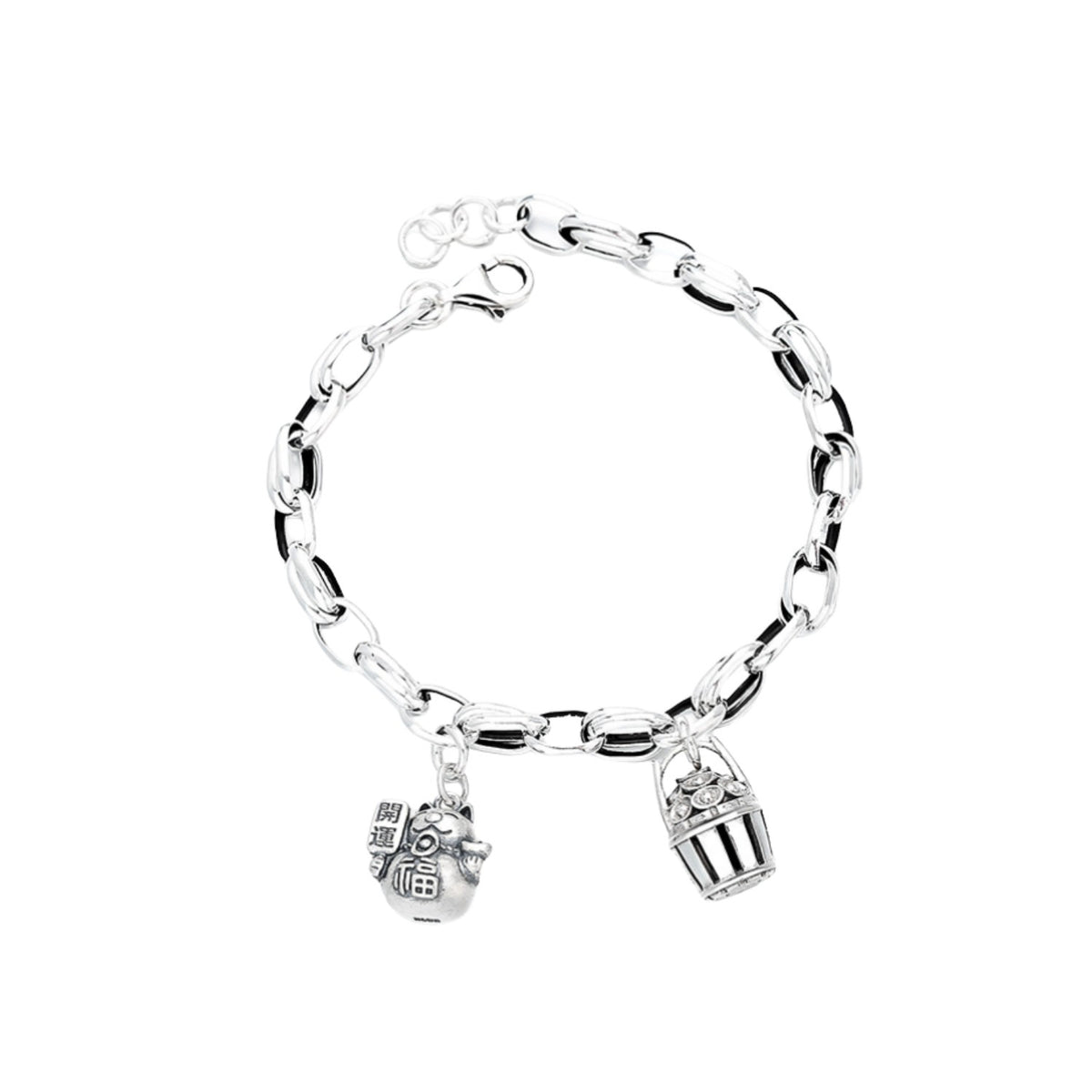 Handcrafted 925 Sterling Silver Bracelet 116