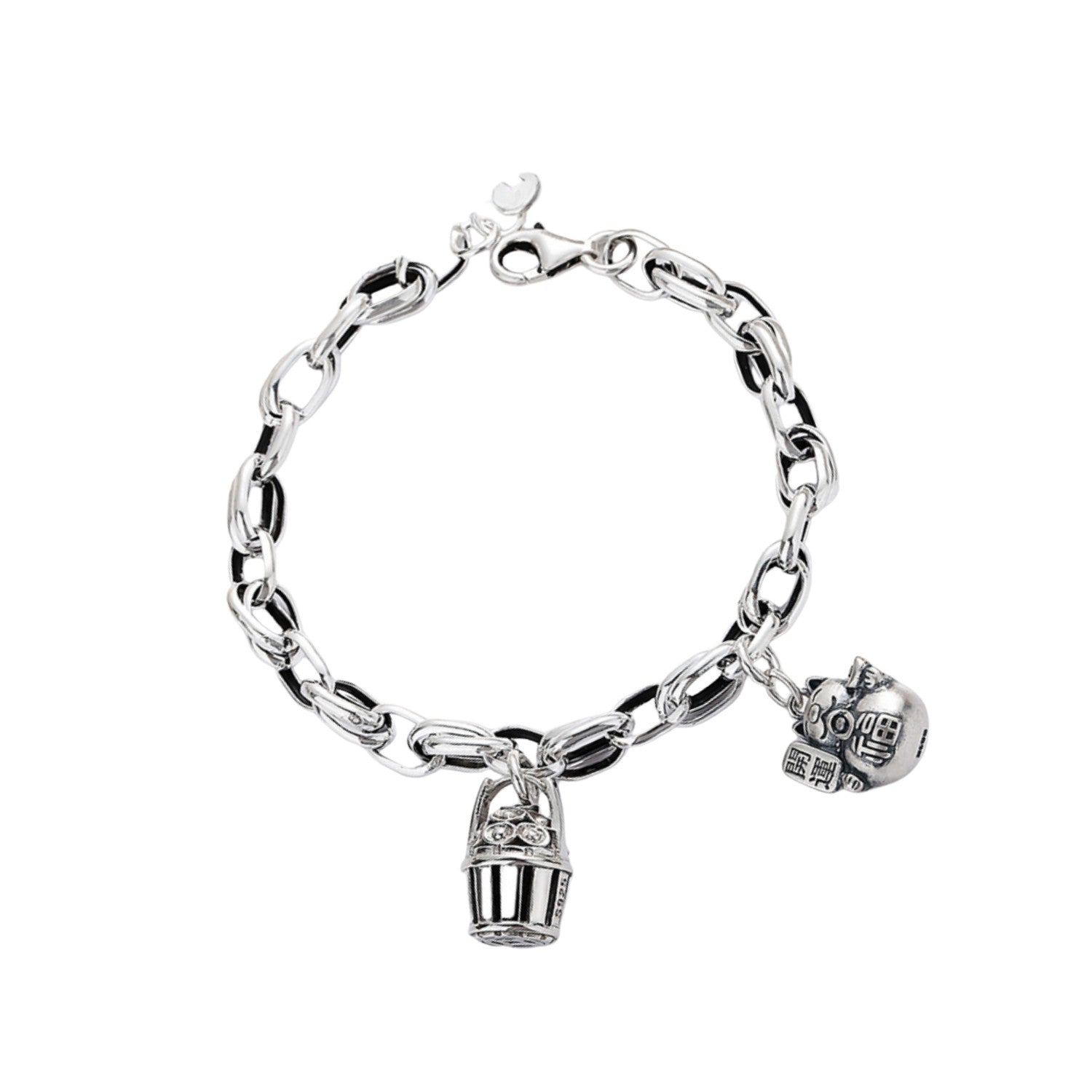 Handcrafted 925 Sterling Silver Bracelet 116