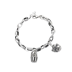 Handcrafted 925 Sterling Silver Bracelet 116