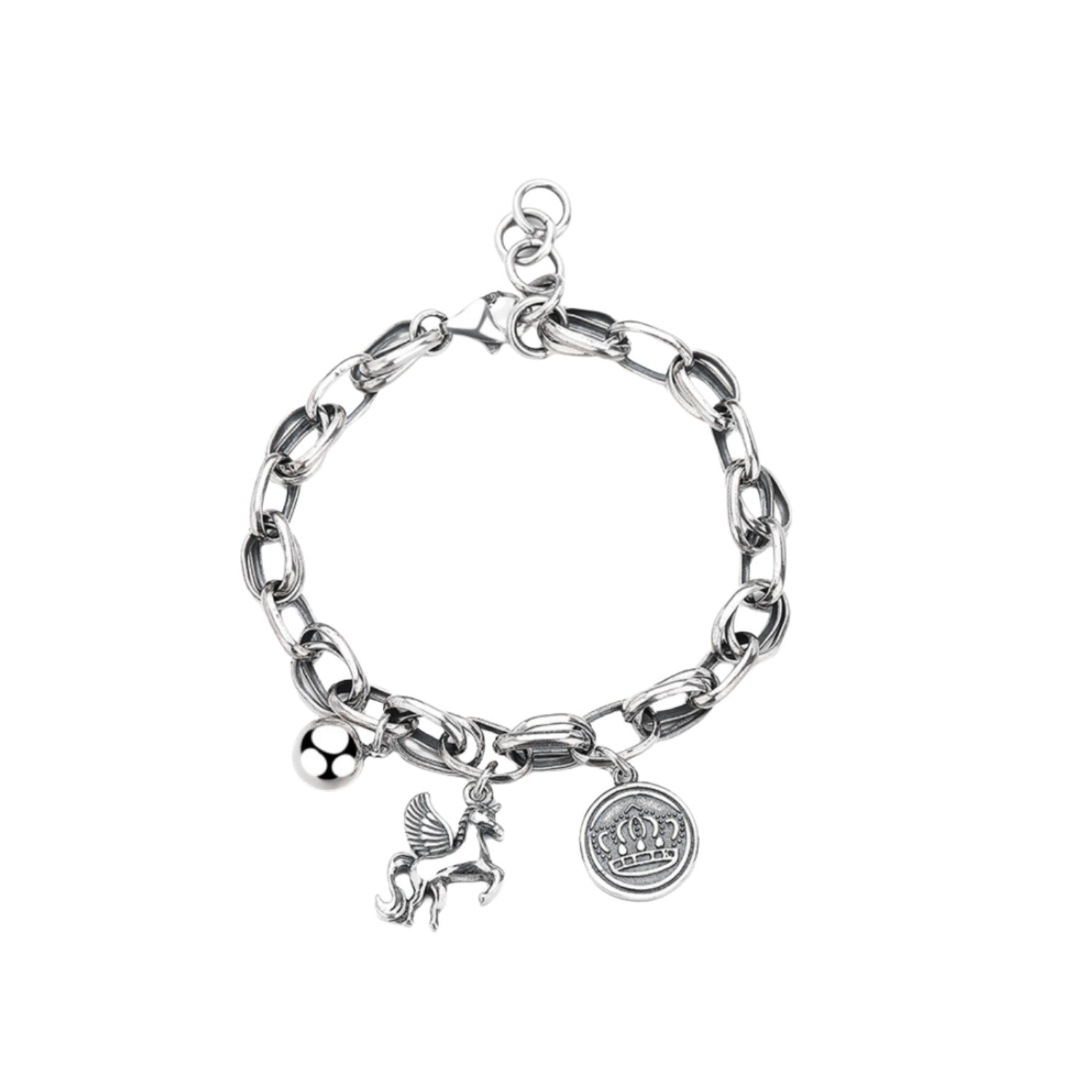 Handcrafted 925 Sterling Silver Bracelet 119