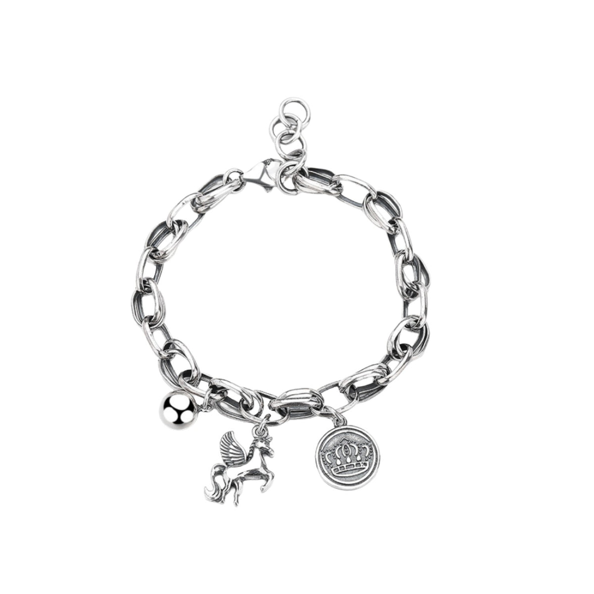 Handcrafted 925 Sterling Silver Bracelet 119