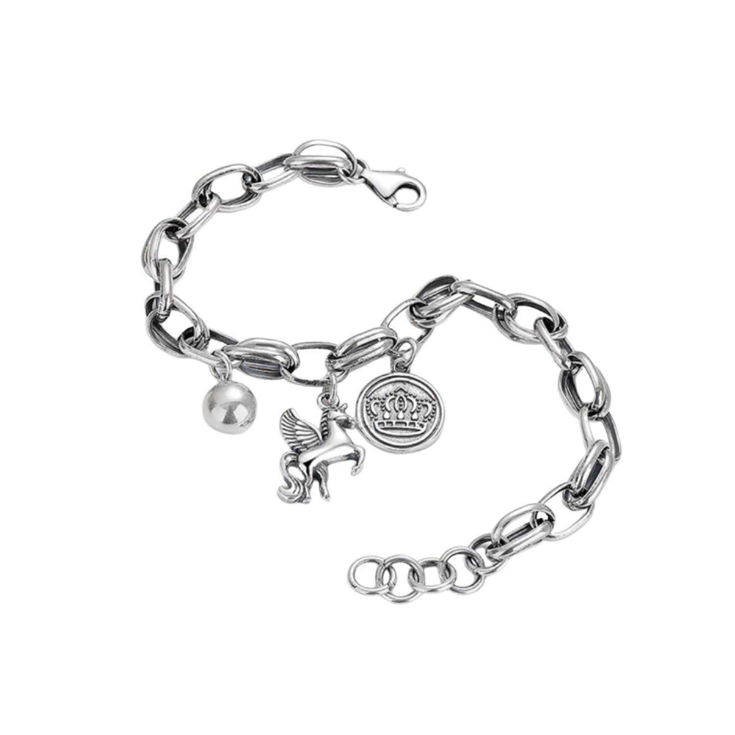 Handcrafted 925 Sterling Silver Bracelet 119