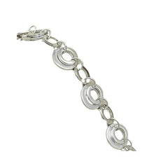Handcrafted 925 Sterling Silver Bracelet 11