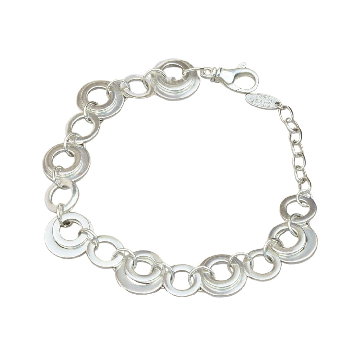 Handcrafted 925 Sterling Silver Bracelet 11