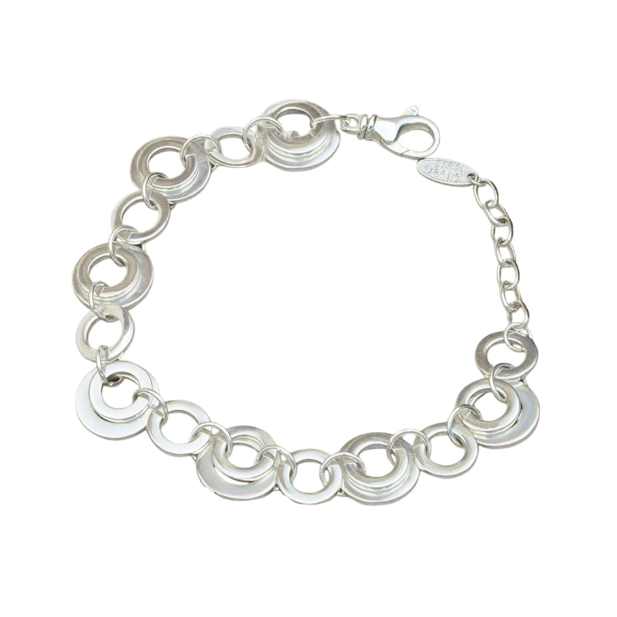 Handcrafted 925 Sterling Silver Bracelet 11