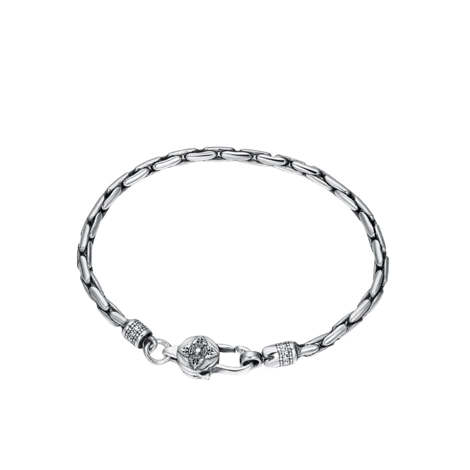 Handcrafted 925 Sterling Silver Bracelet 123