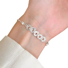 Handcrafted 925 Sterling Silver Bracelet 126