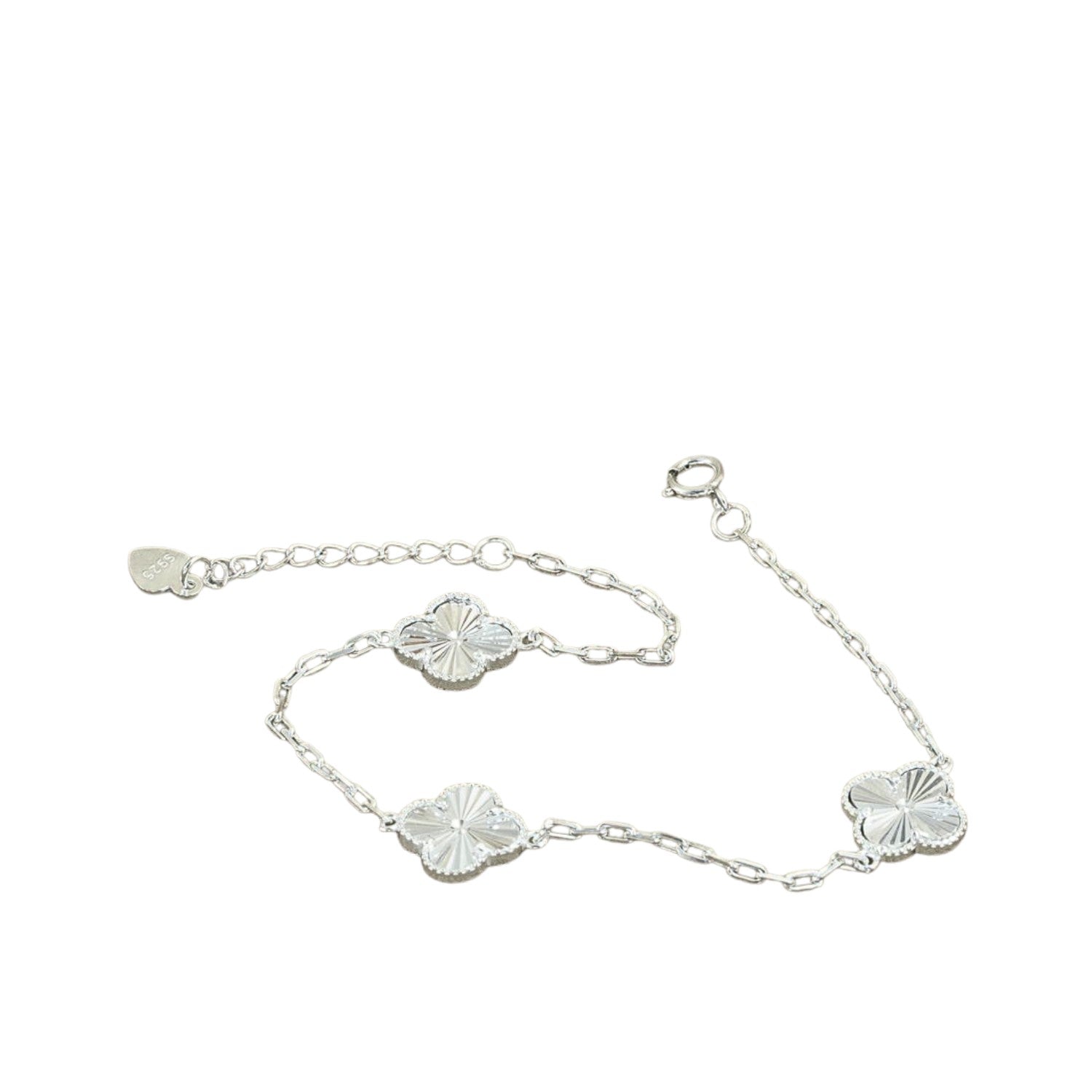 Handcrafted 925 Sterling Silver Bracelet 14