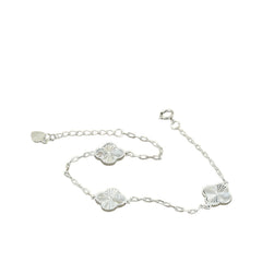 Handcrafted 925 Sterling Silver Bracelet 14