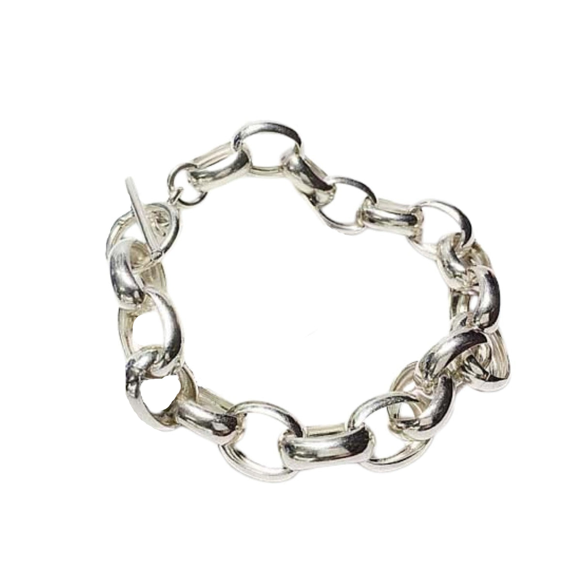 Handcrafted 925 Sterling Silver Bracelet 38