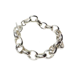 Handcrafted 925 Sterling Silver Bracelet 38