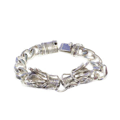 Handcrafted 925 Sterling Silver Bracelet 42