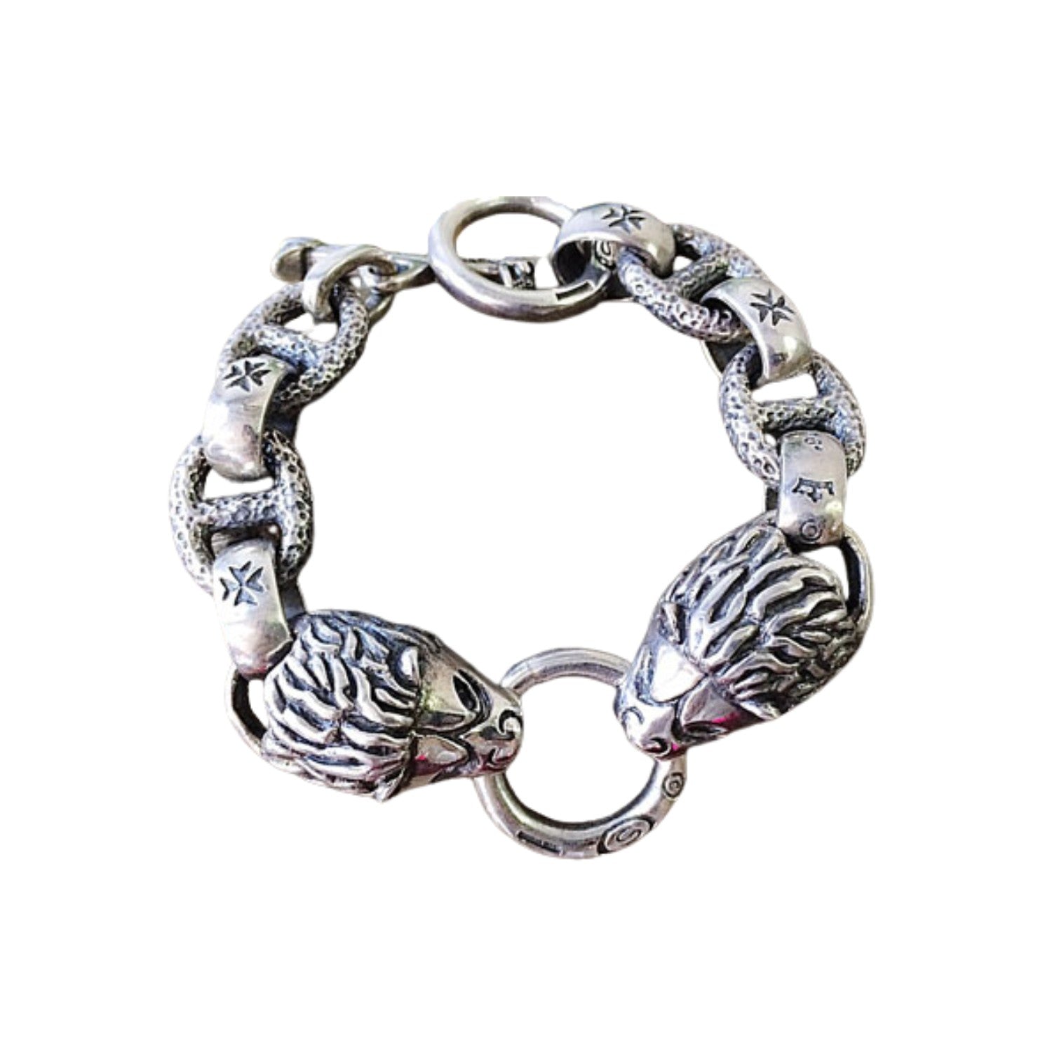 Handcrafted 925 Sterling Silver Bracelet 43