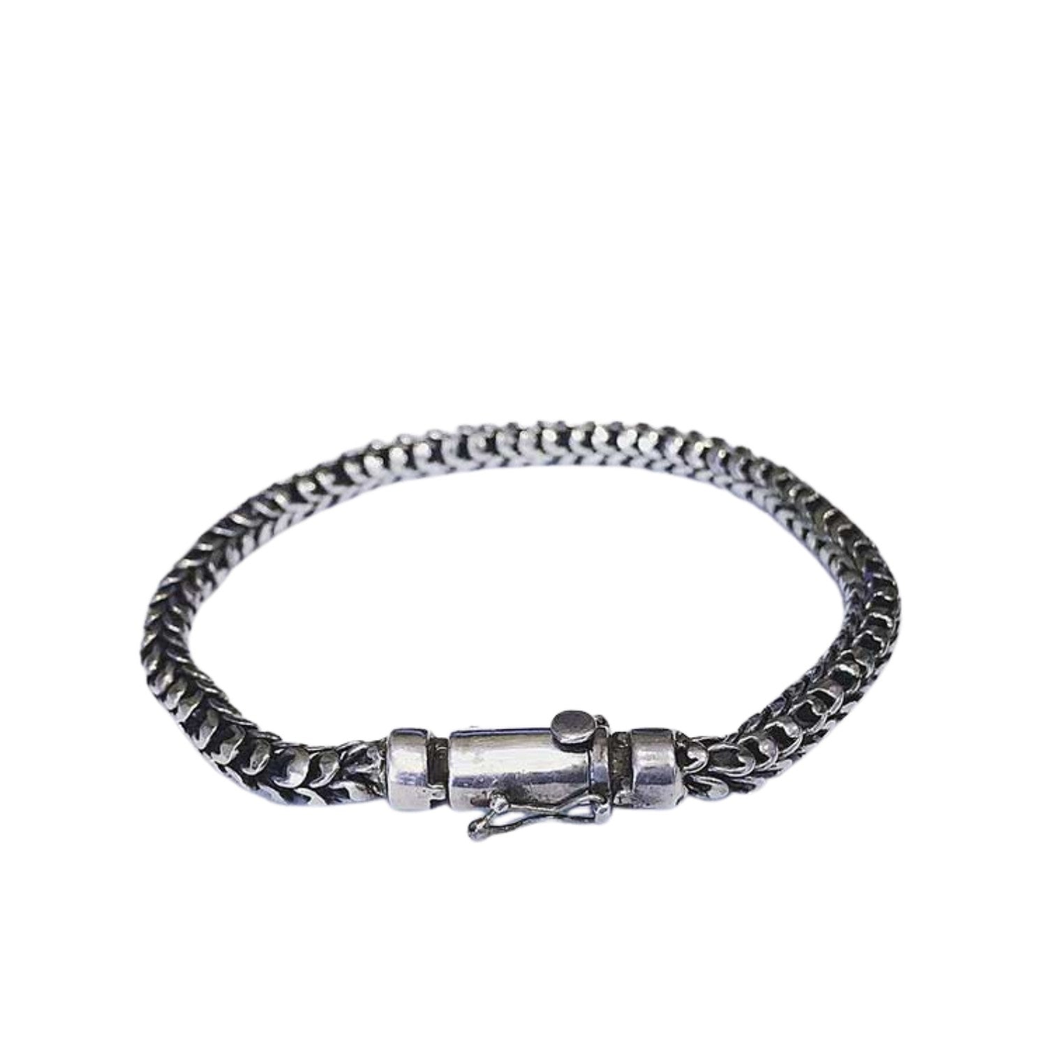 Handcrafted 925 Sterling Silver Bracelet 45