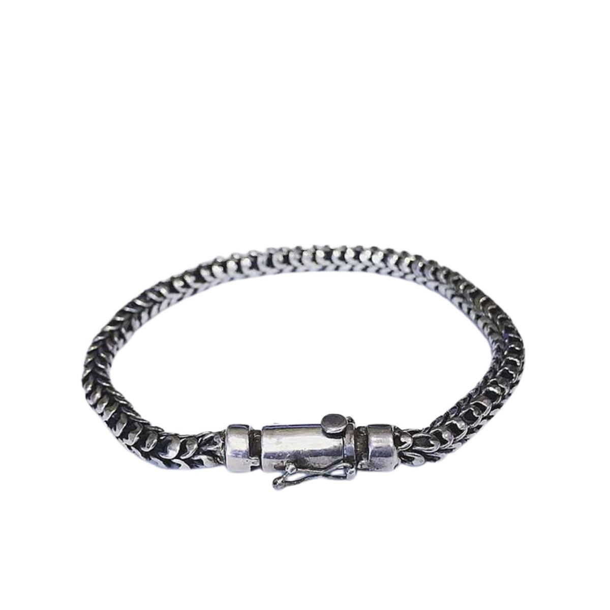 Handcrafted 925 Sterling Silver Bracelet 45