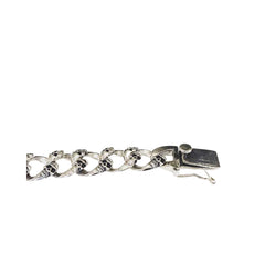 Handcrafted 925 Sterling Silver Bracelet 47