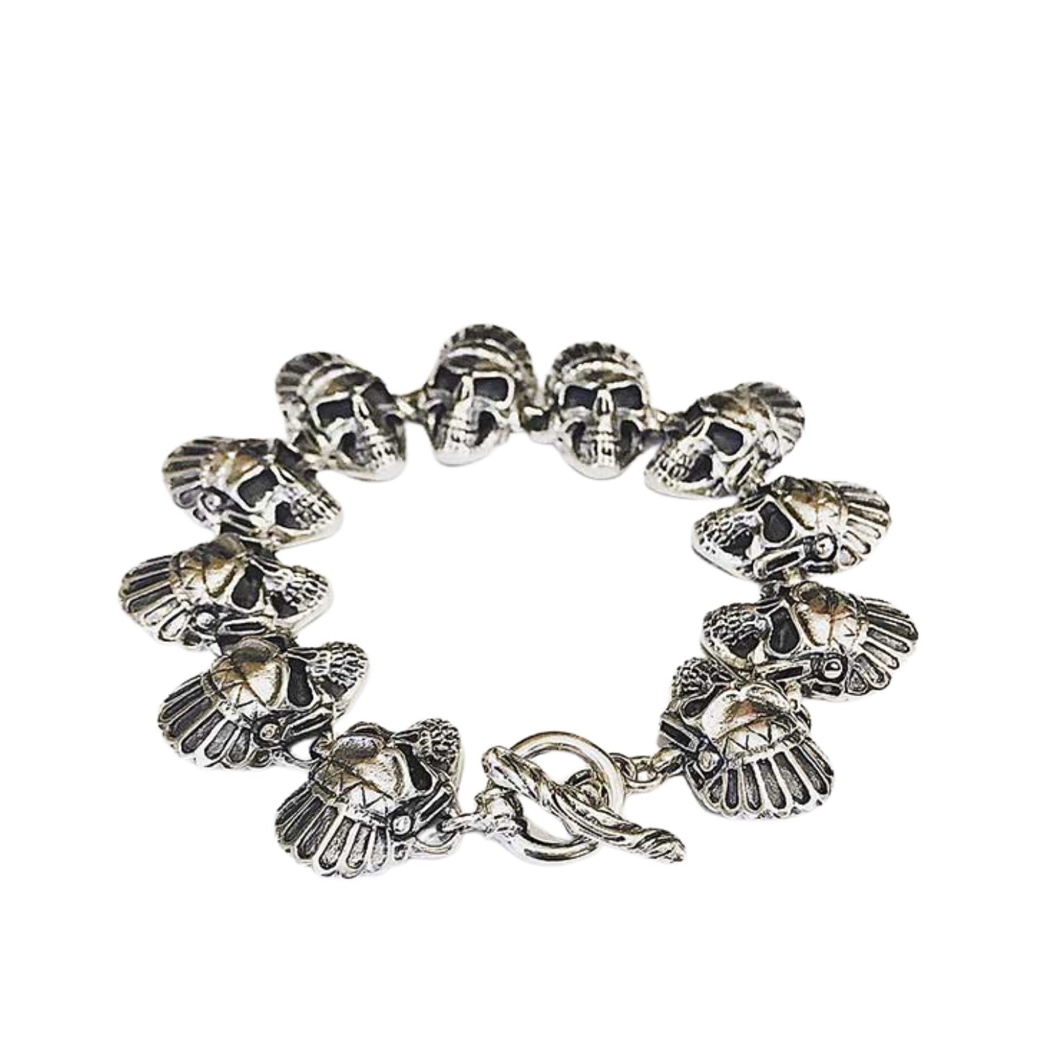 Handcrafted 925 Sterling Silver Bracelet 48