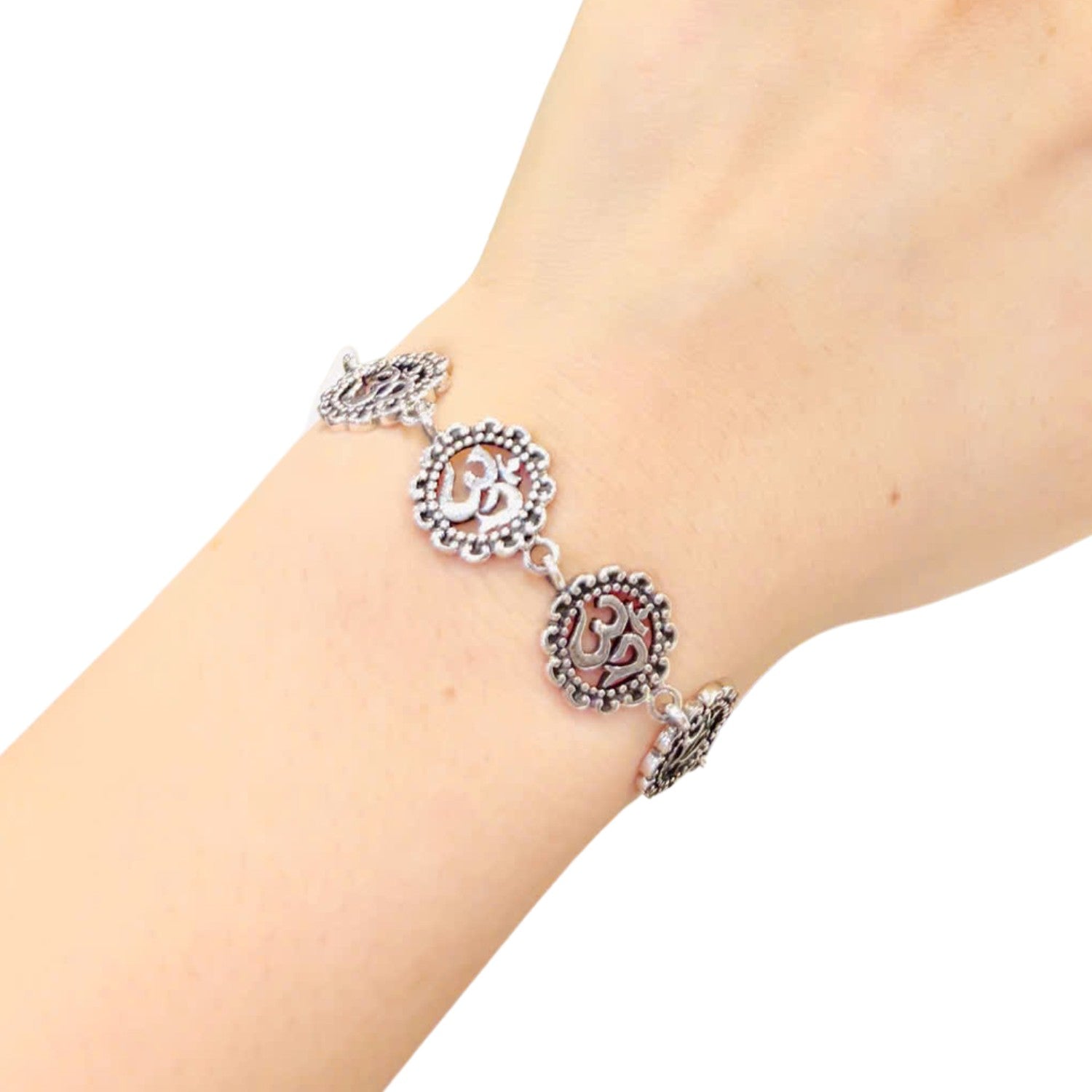 Handcrafted 925 Sterling Silver Bracelet 55