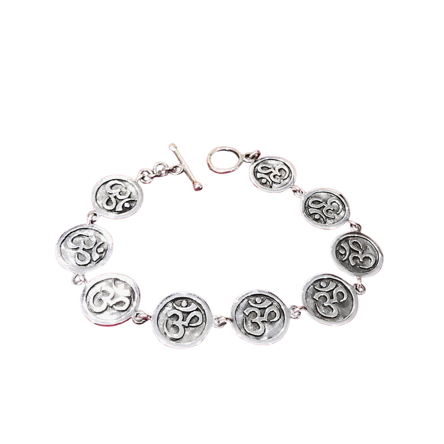 Handcrafted 925 Sterling Silver Bracelet 56
