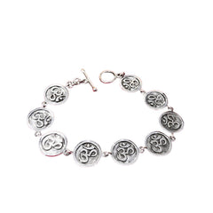 Handcrafted 925 Sterling Silver Bracelet 56