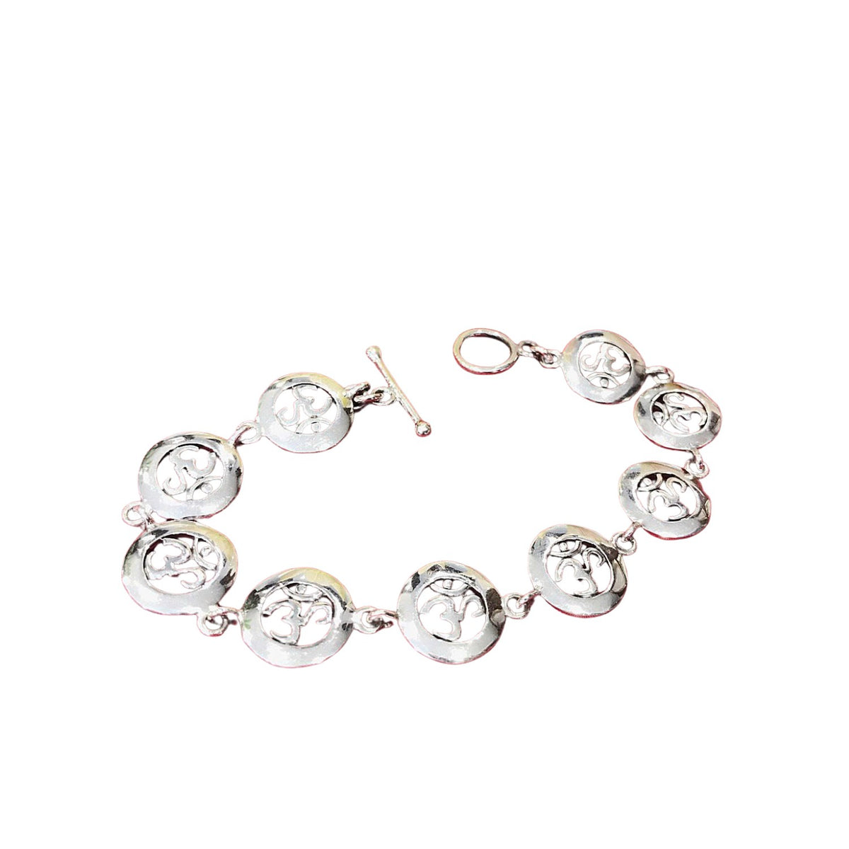Handcrafted 925 Sterling Silver Bracelet 57