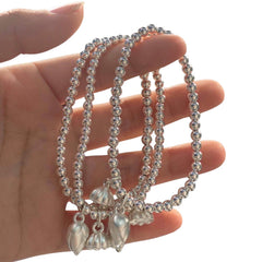 Handcrafted 925 Sterling Silver Bracelet 59