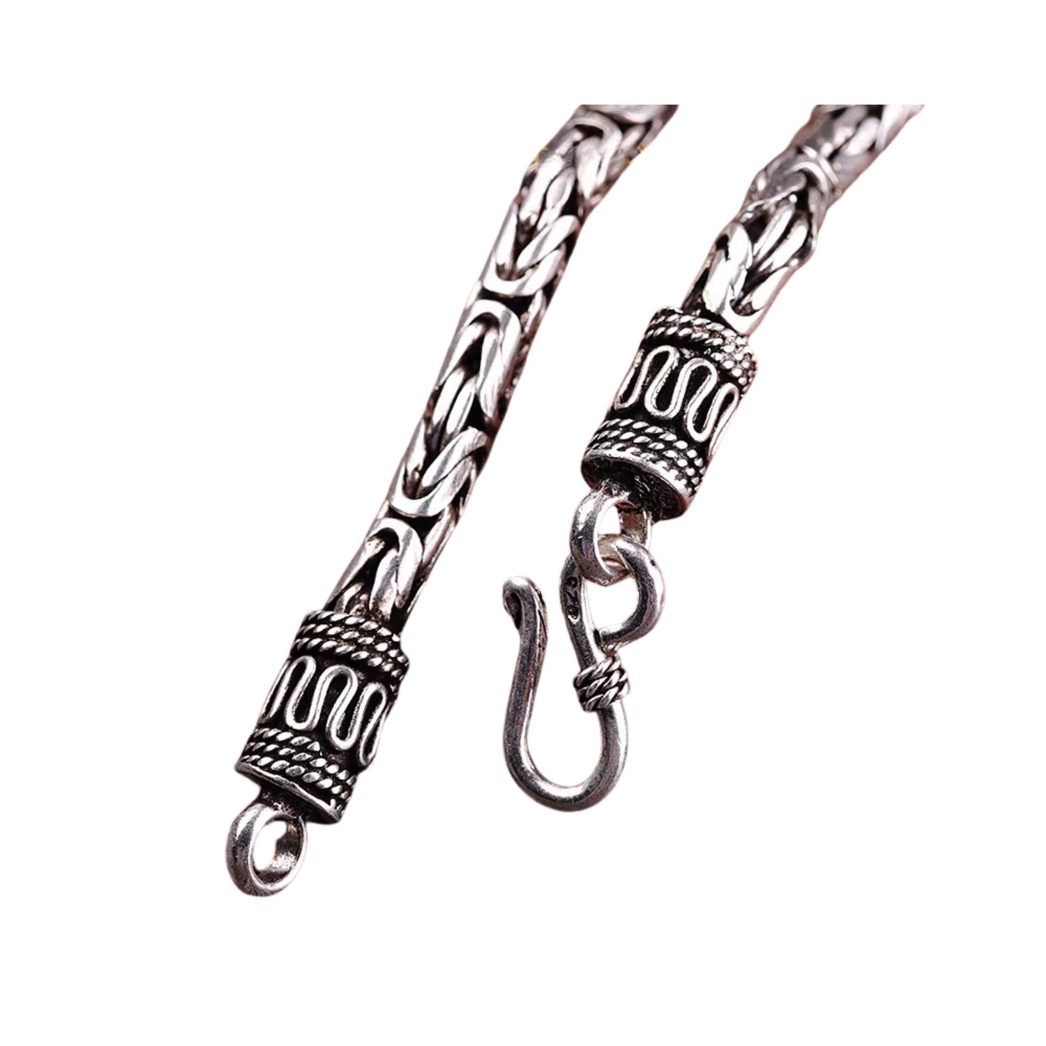 Handcrafted 925 Sterling Silver Bracelet 64