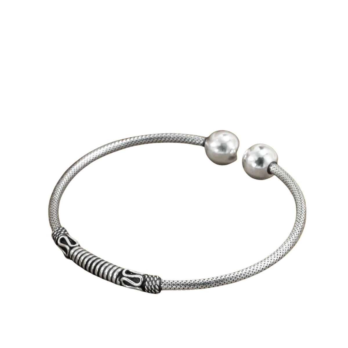Handcrafted 925 Sterling Silver Bracelet 6