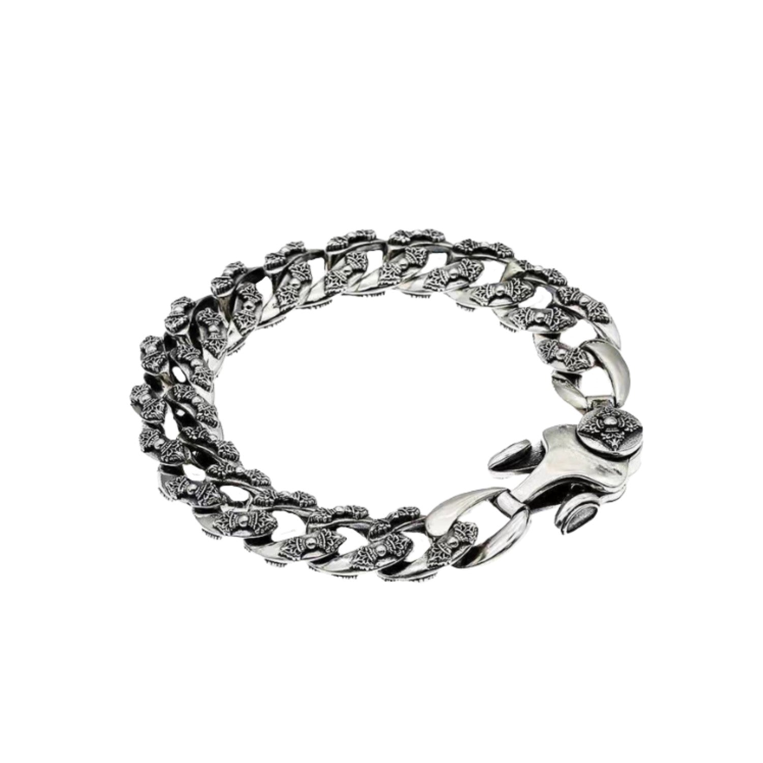 Handcrafted 925 Sterling Silver Bracelet 74