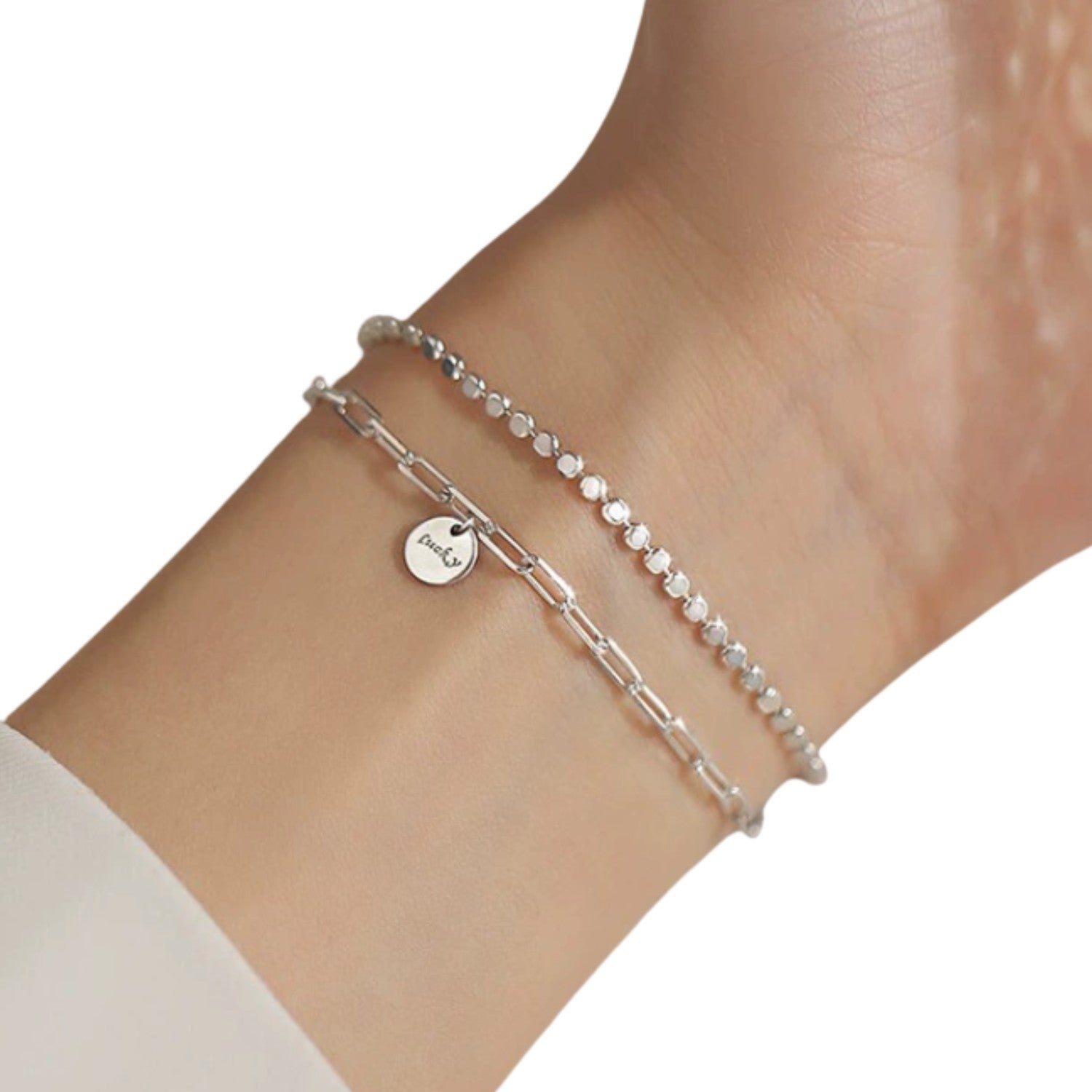 Handcrafted 925 Sterling Silver Bracelet 77