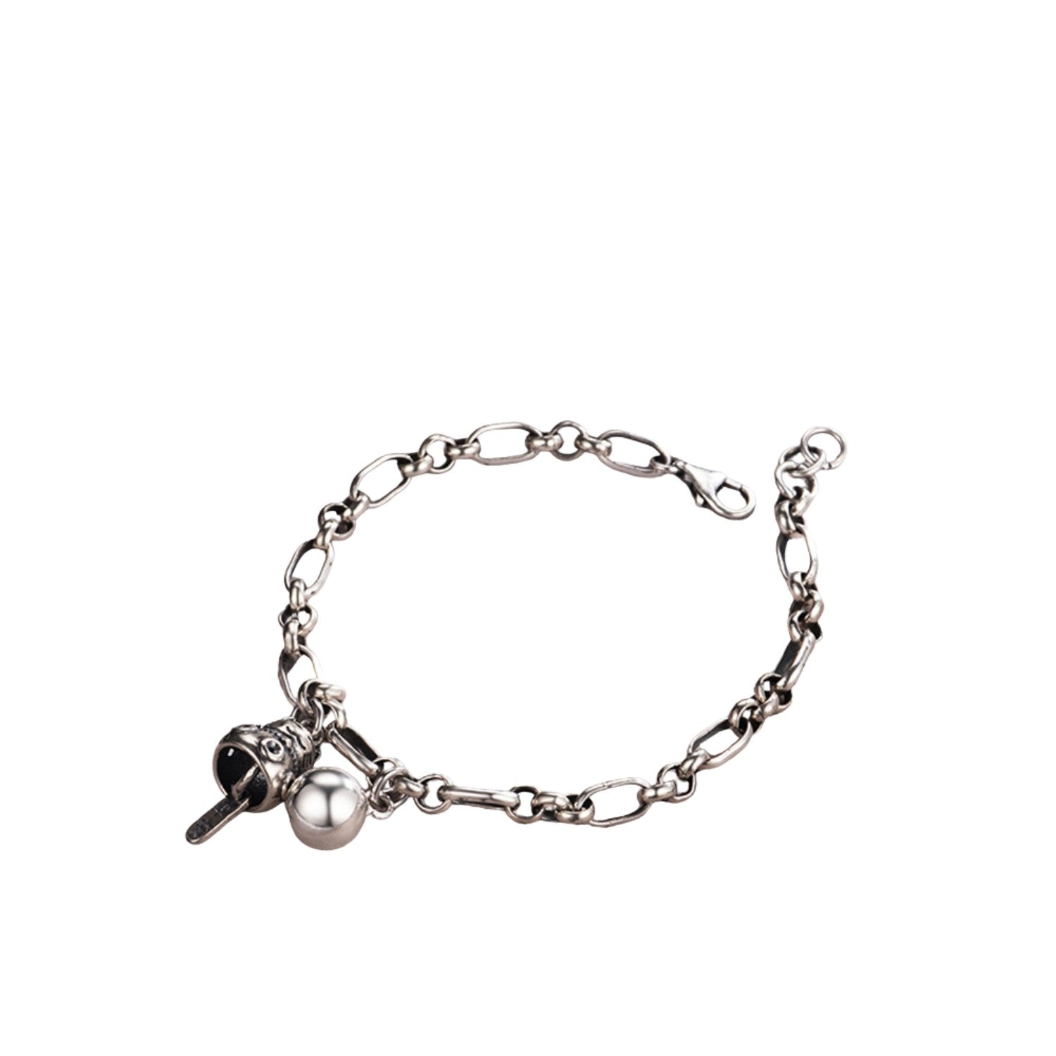 Handcrafted 925 Sterling Silver Bracelet 78