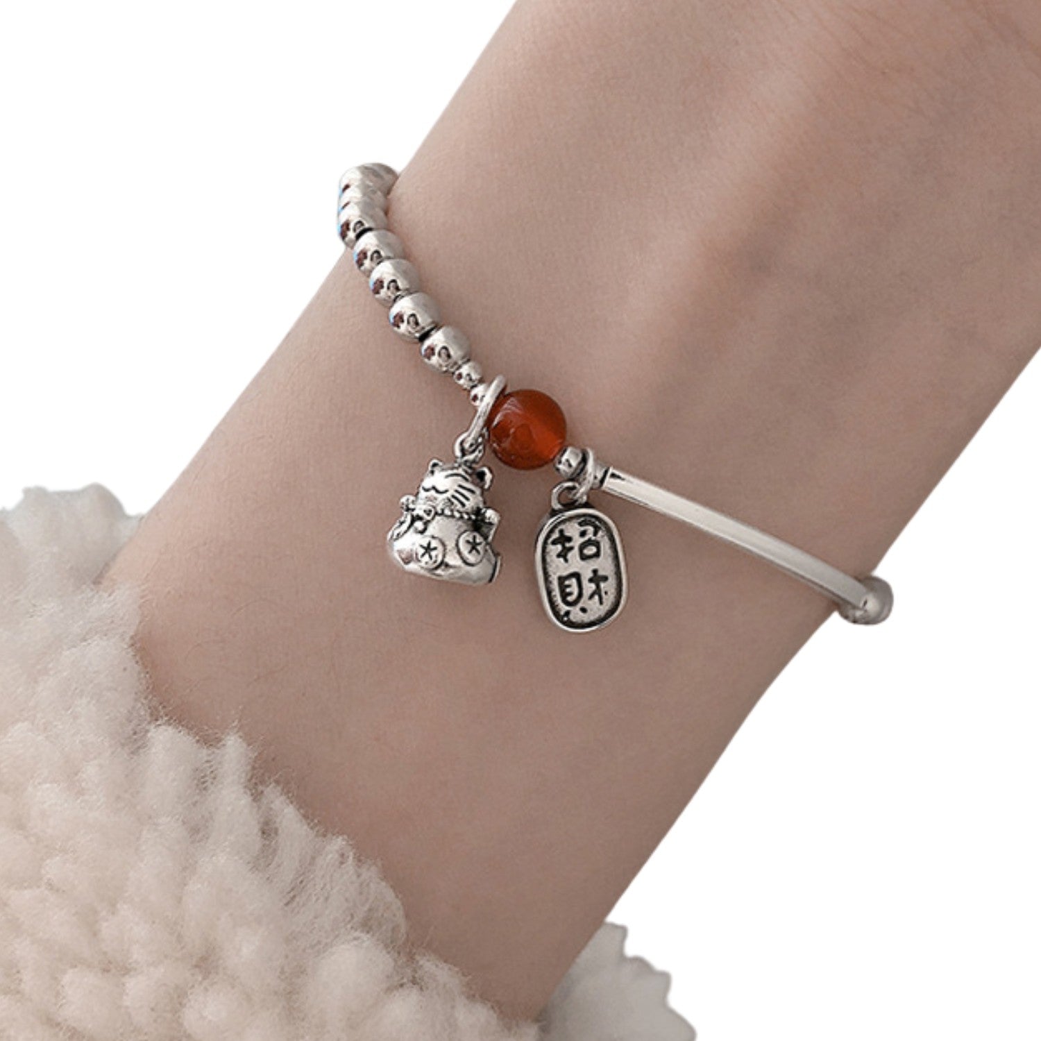 Handcrafted 925 Sterling Silver Bracelet 79