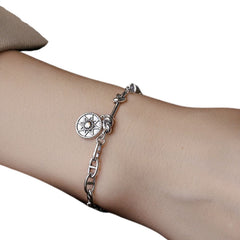 Handcrafted 925 Sterling Silver Bracelet 84