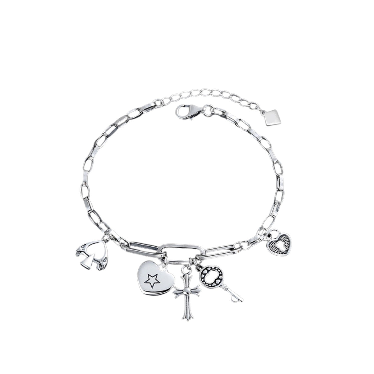 Handcrafted 925 Sterling Silver Bracelet 85