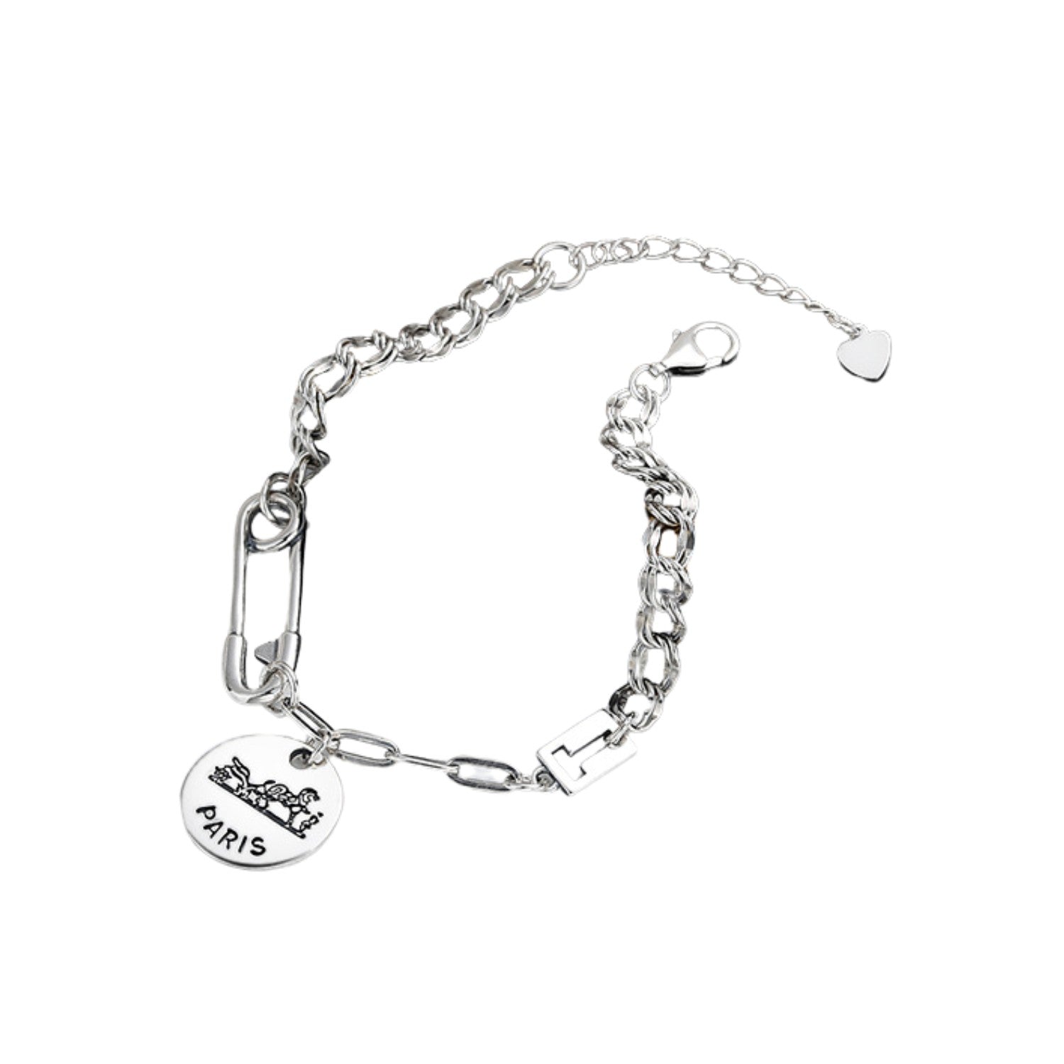 Handcrafted 925 Sterling Silver Bracelet 86