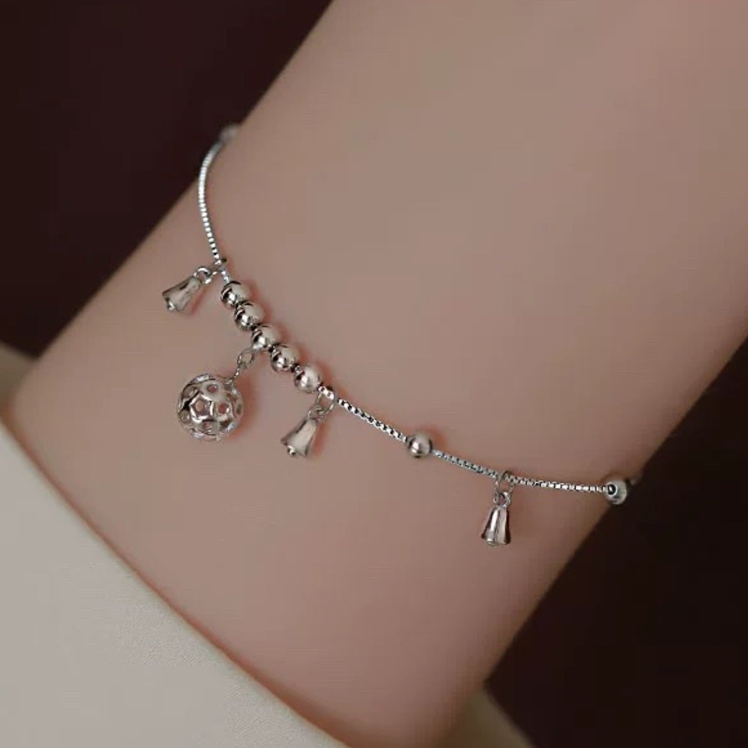 Handcrafted 925 Sterling Silver Bracelet 93