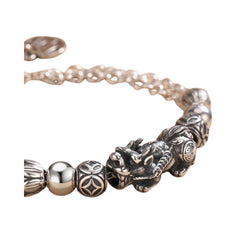Handcrafted 925 Sterling Silver Bracelet 94