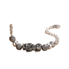 Handcrafted 925 Sterling Silver Bracelet 94