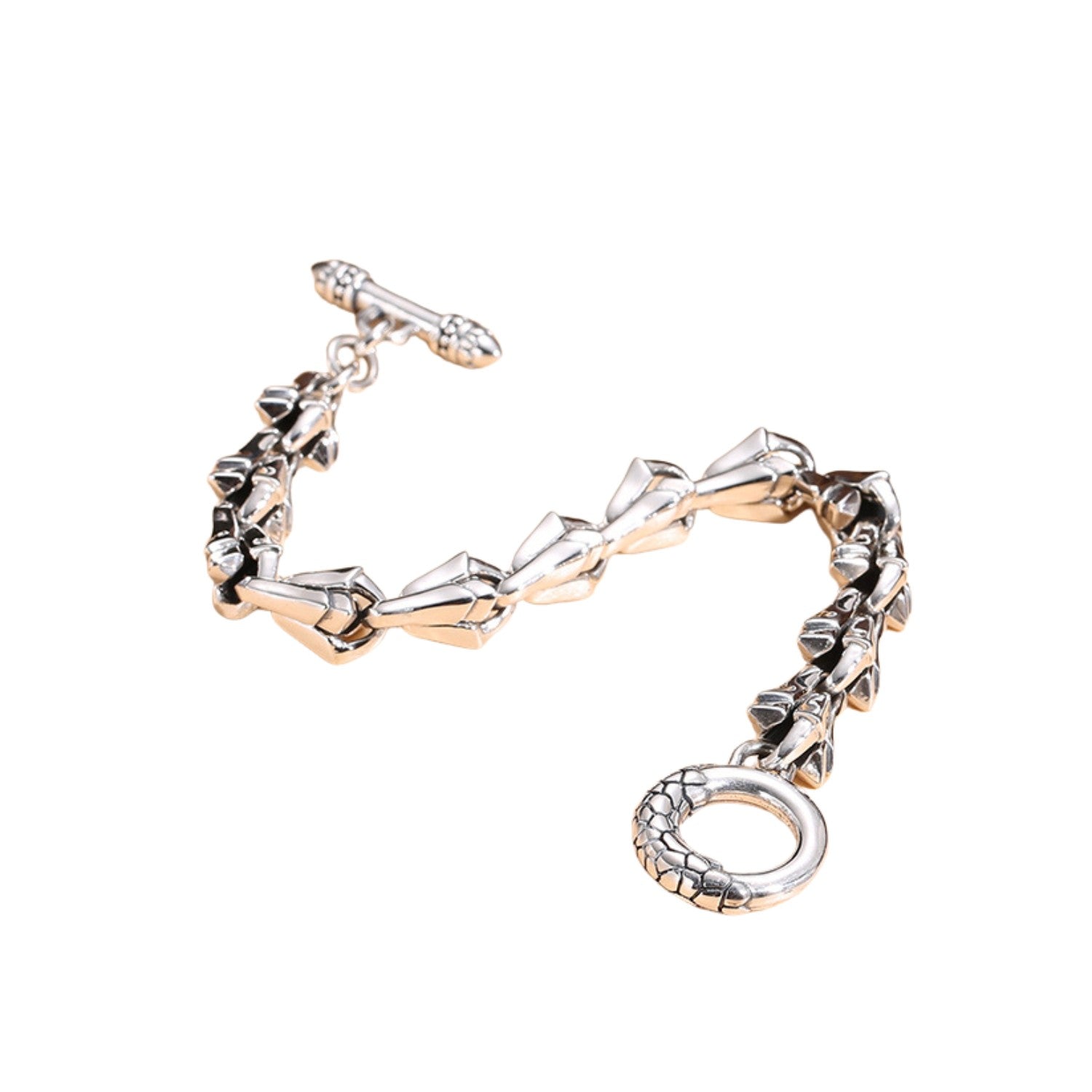 Handcrafted 925 Sterling Silver Bracelet 95