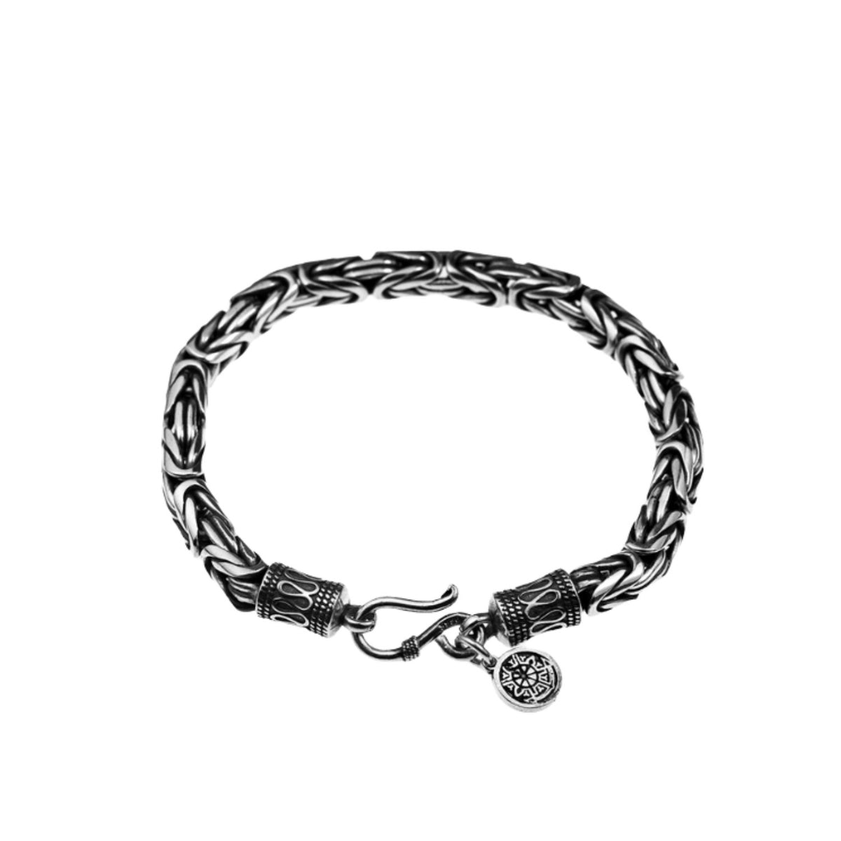 Handcrafted 925 Sterling Silver Bracelet 96