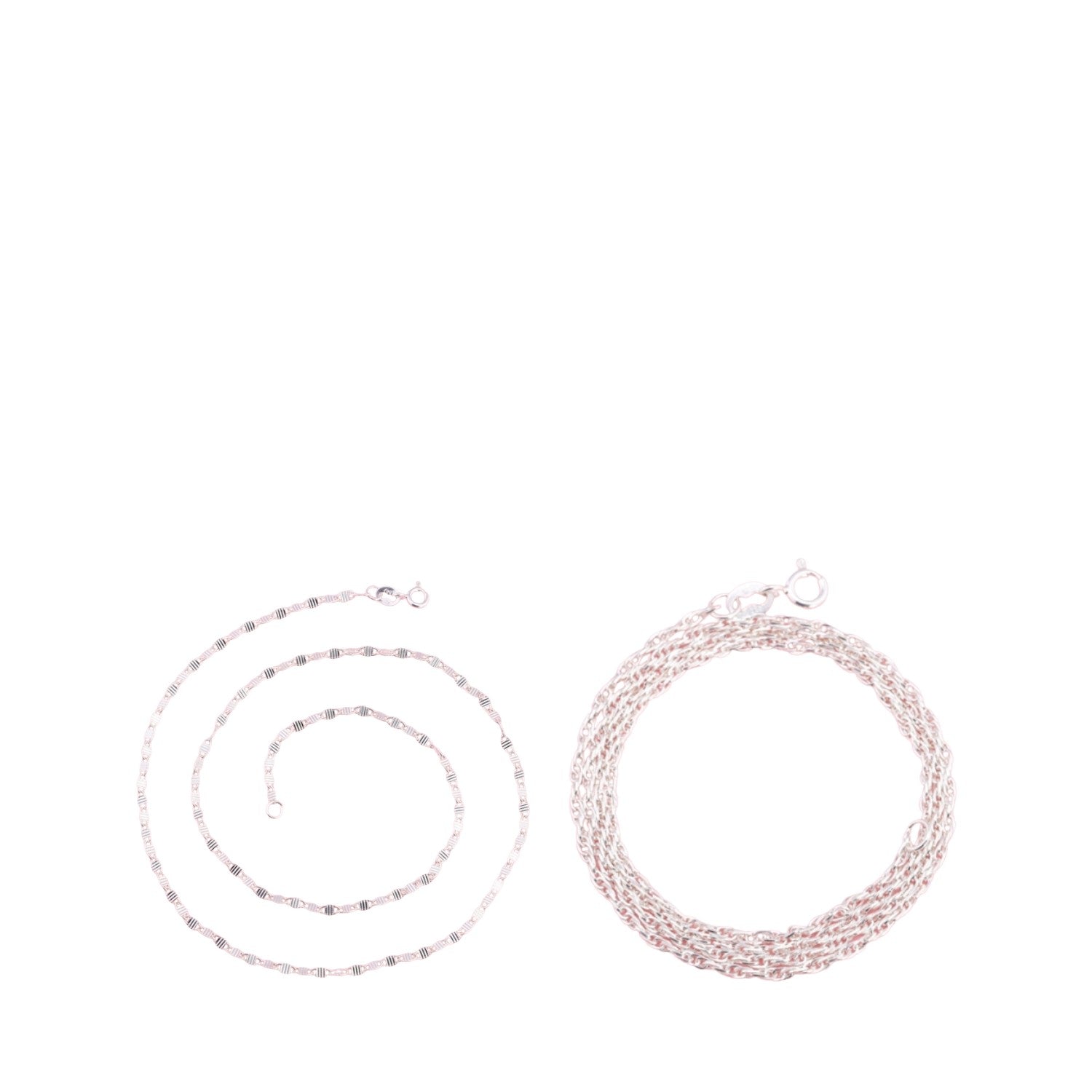    Handcrafted 925 Sterling Silver Chain Without Pendant