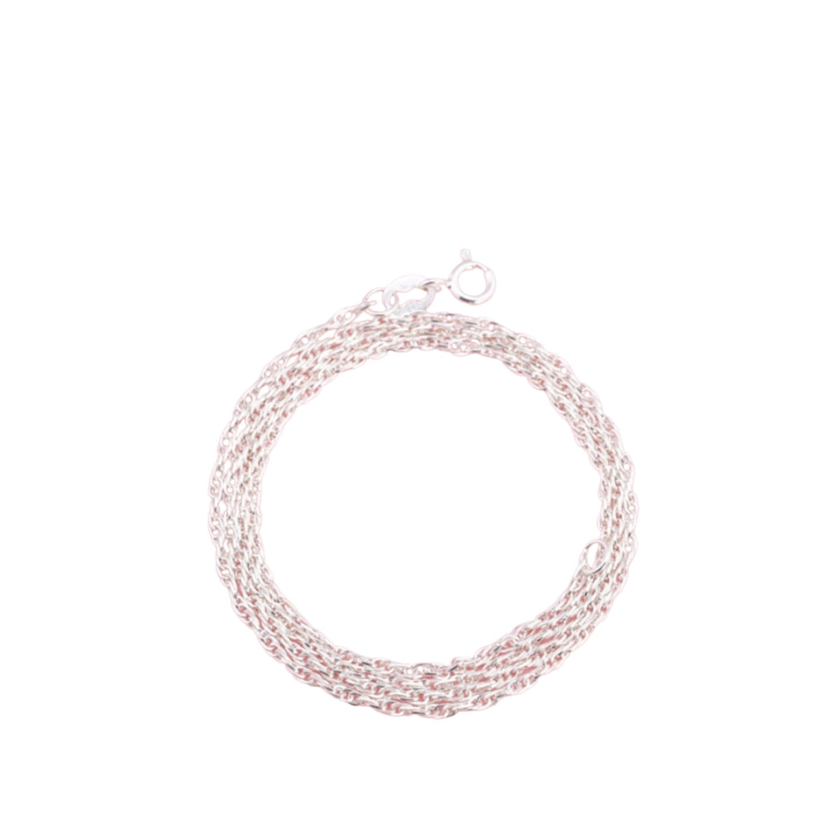    Handcrafted 925 Sterling Silver Chain Without Pendant