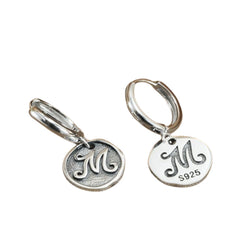 Handcrafted 925 Sterling Silver Earring 14