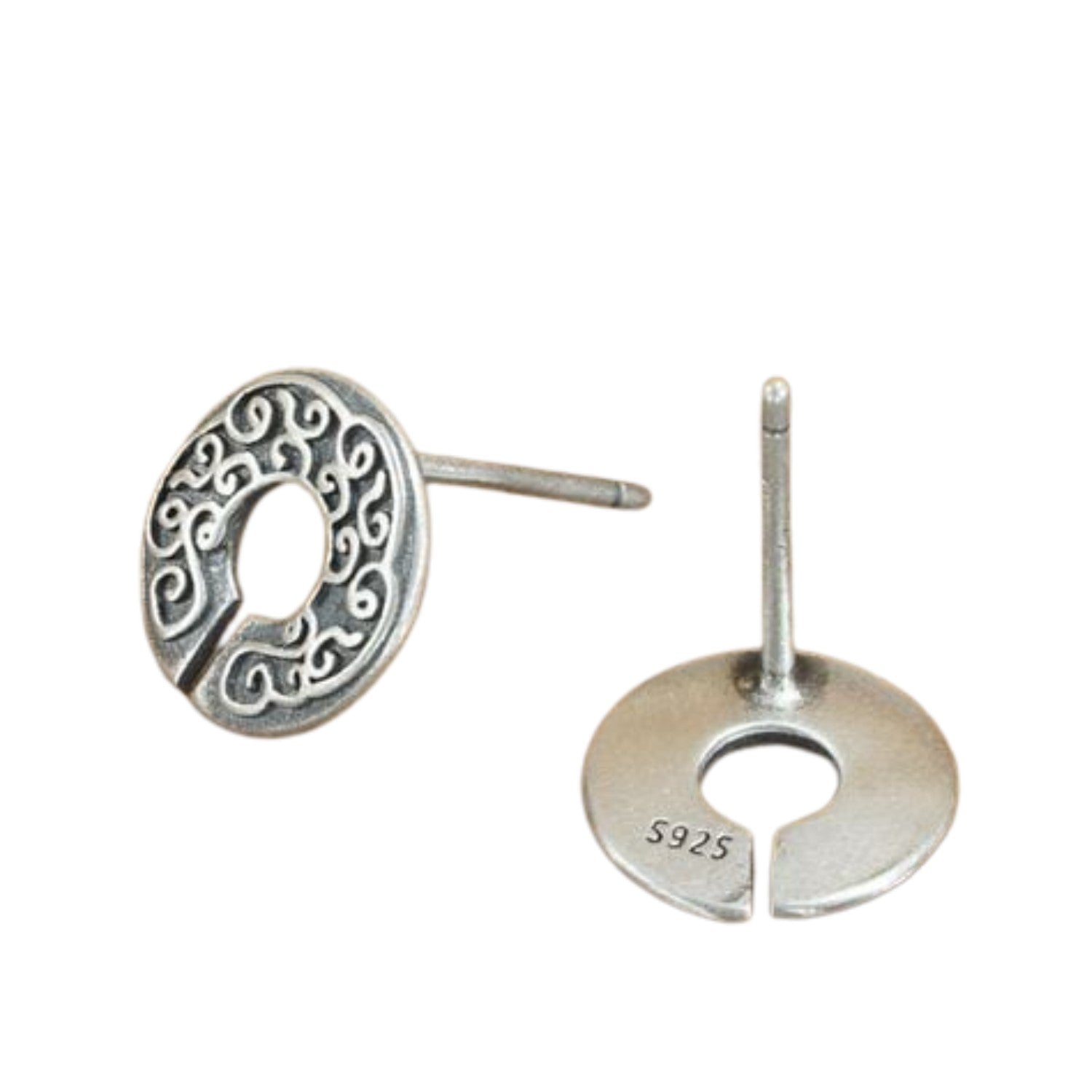 Handcrafted 925 Sterling Silver Earring 6