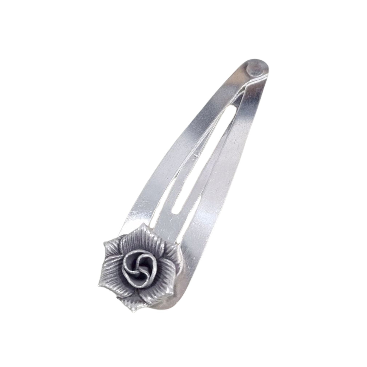 Handcrafted 925 Sterling Silver Hair Clips 1