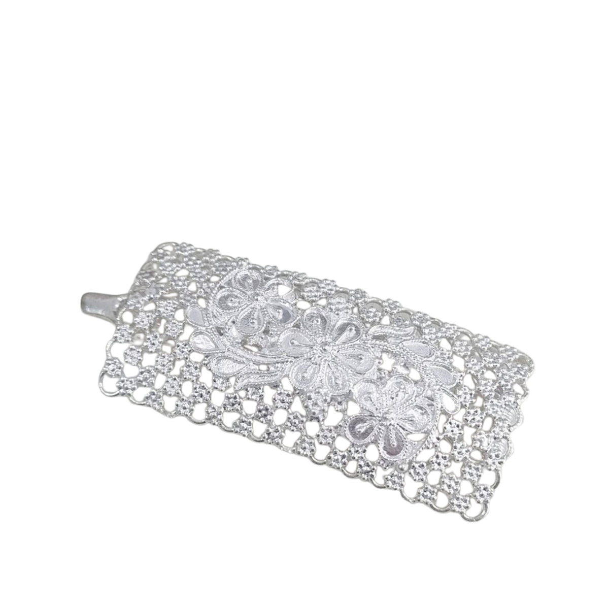 Handcrafted 925 Sterling Silver Hair Clips 2