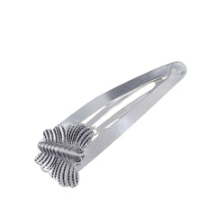 Handcrafted 925 Sterling Silver Hair Clips 4