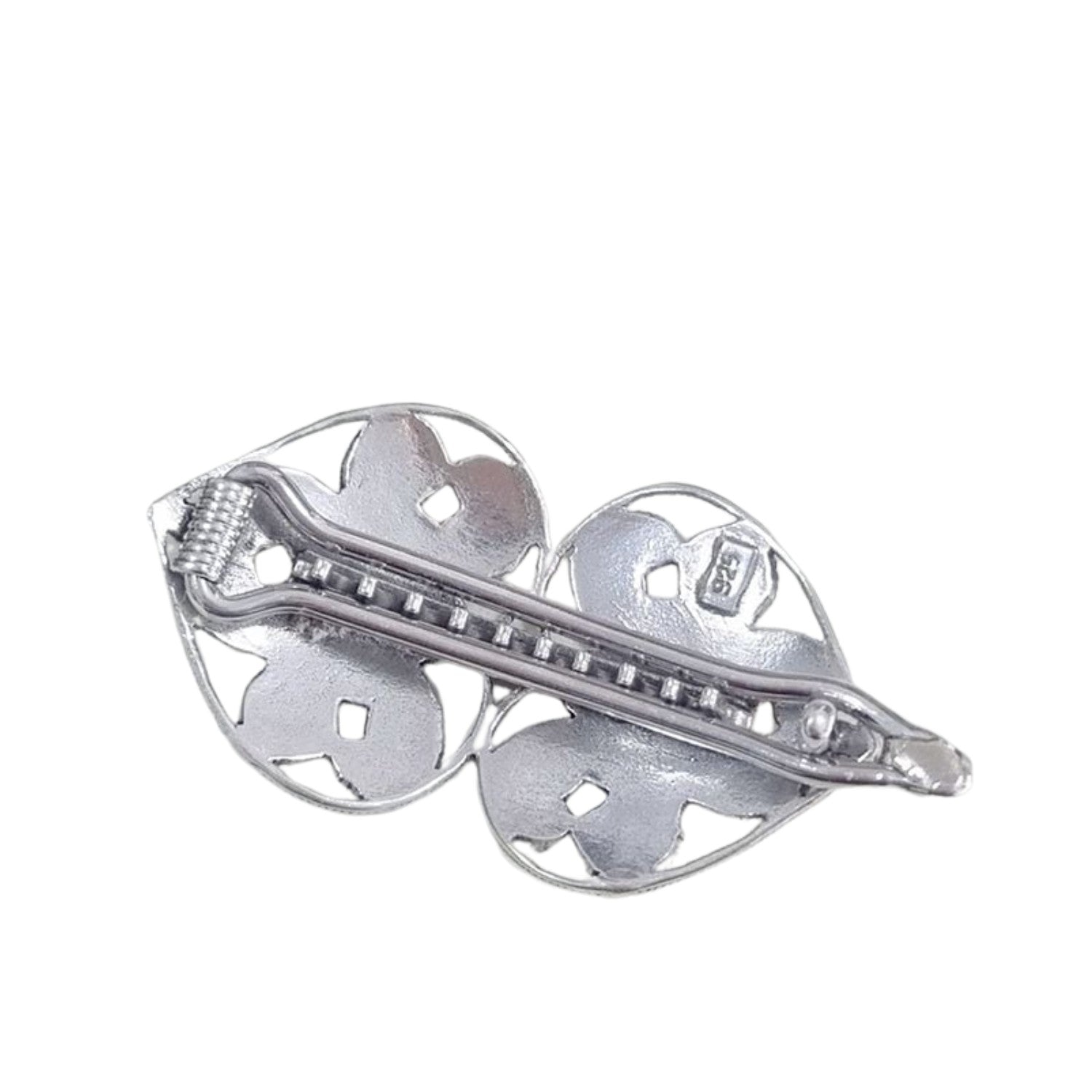 Handcrafted 925 Sterling Silver Hair Clips 5