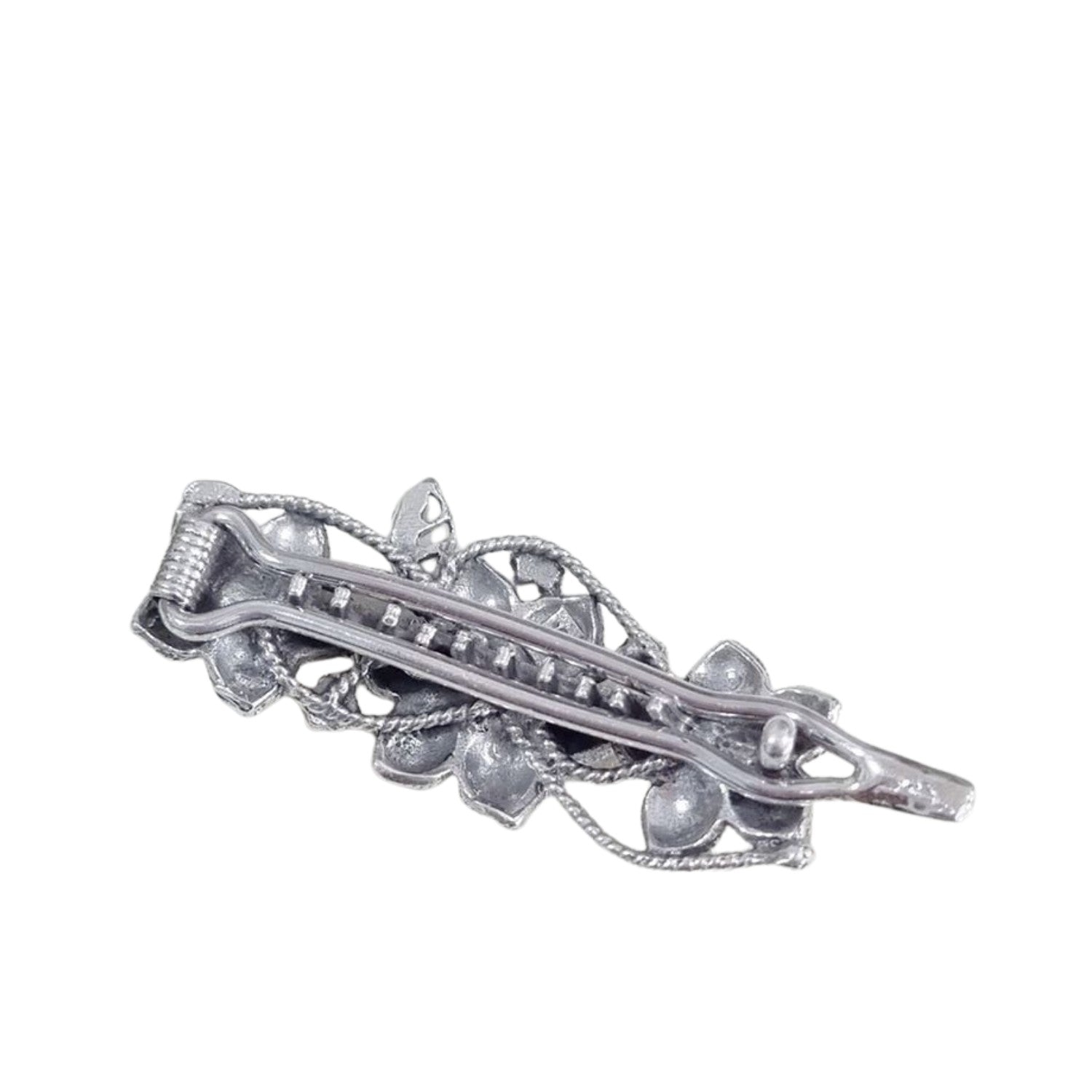 Handcrafted 925 Sterling Silver Hair Clips 6