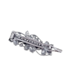 Handcrafted 925 Sterling Silver Hair Clips 6